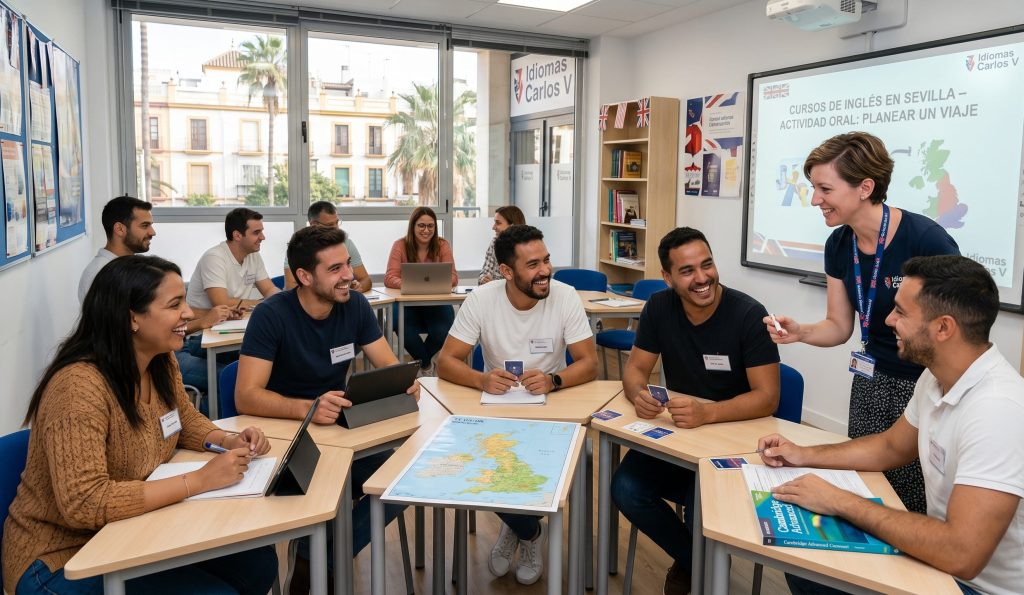 El camino hacia el bilingüismo: Cursos de inglés en Sevilla academia ingles sevilla clase 1 1024x595 - El camino hacia el bilingüismo: Cursos de inglés en Sevilla