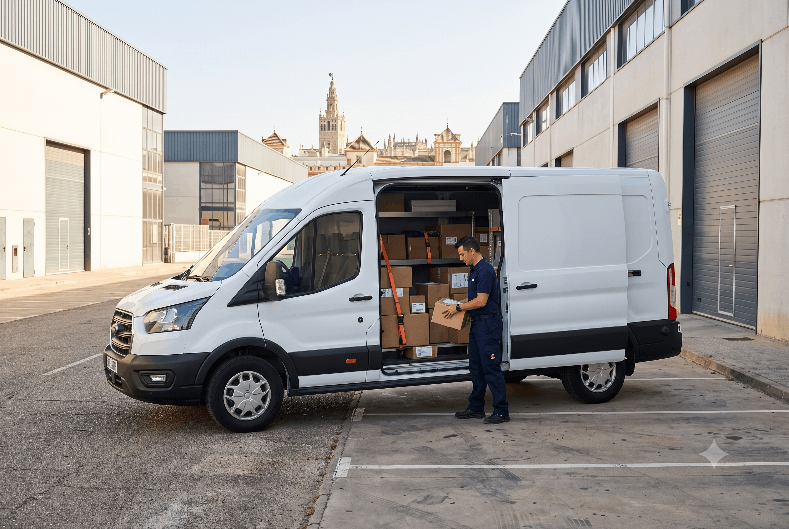 Alquiler de furgonetas por horas en Sevilla: cuándo compensa furgoneta reparto profesional sevilla - Alquiler de furgonetas por horas en Sevilla: cuándo compensa